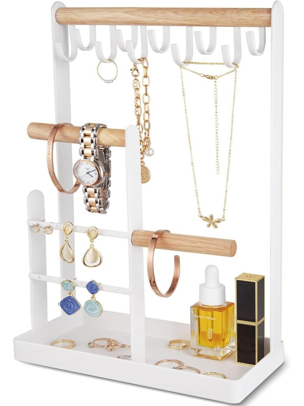Cute Jewelry Stand, Aesthetic Jewelry Organizer for Dresser Vanity, Jewelry Hold